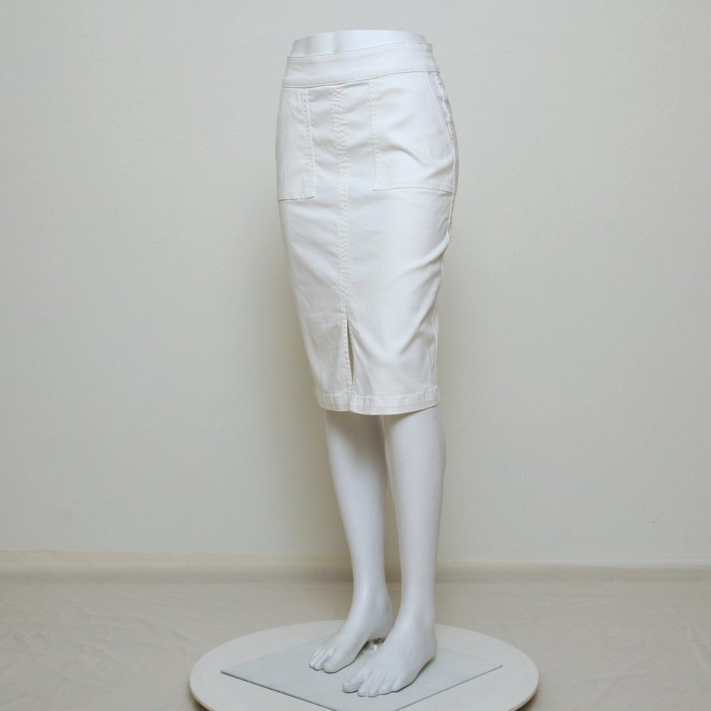 Tommy Bahama White Midi Pencil Skirt